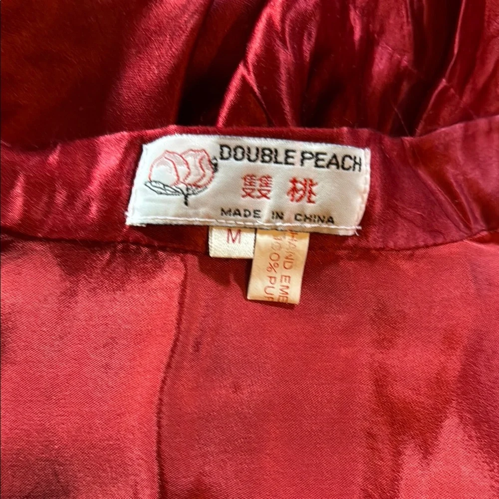 Luxurious Red Sleepwear Robe - Picture 4 of 4